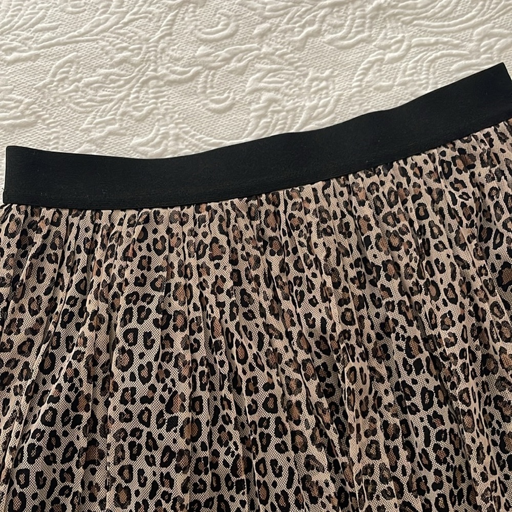 Animal print skirt by a. new day. - Picture 4 of 7